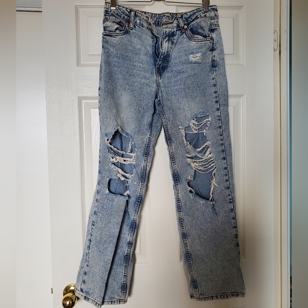 Aeropostale Distressed Jeans - 90s Baggy